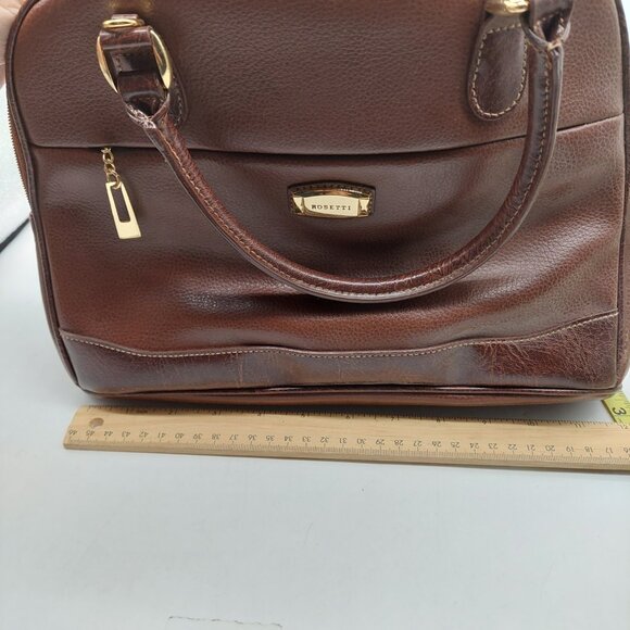 ROSETTI  Purse Powder Tan Charlie Satchel Multiple Pockets Brown - Picture 7 of 15